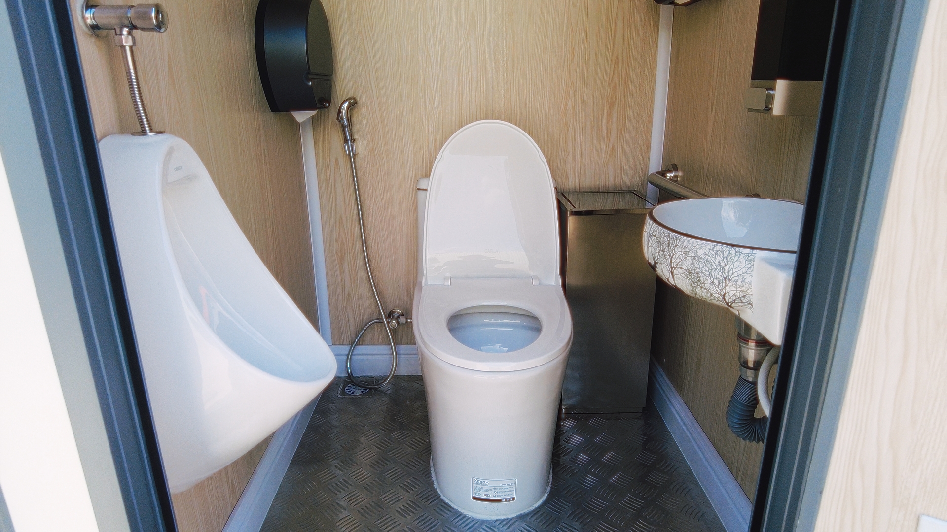 Interior of Mobile Oasis Portable Restrooms
