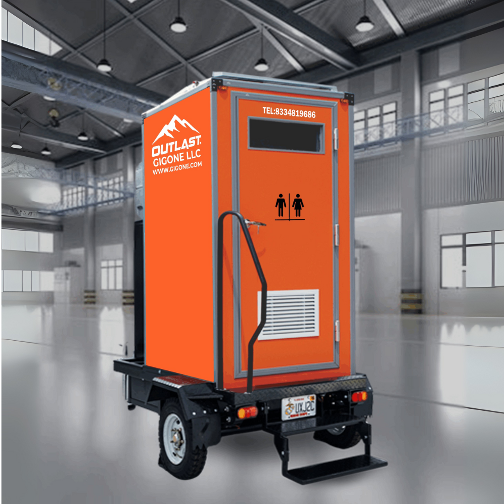 Flare Mobile Oasis A-1P event portable restroom for wholesale event suppliers
