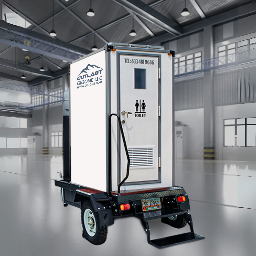 Pearl Mobile Oasis B-1P portable toilet for outdoor and construction site use