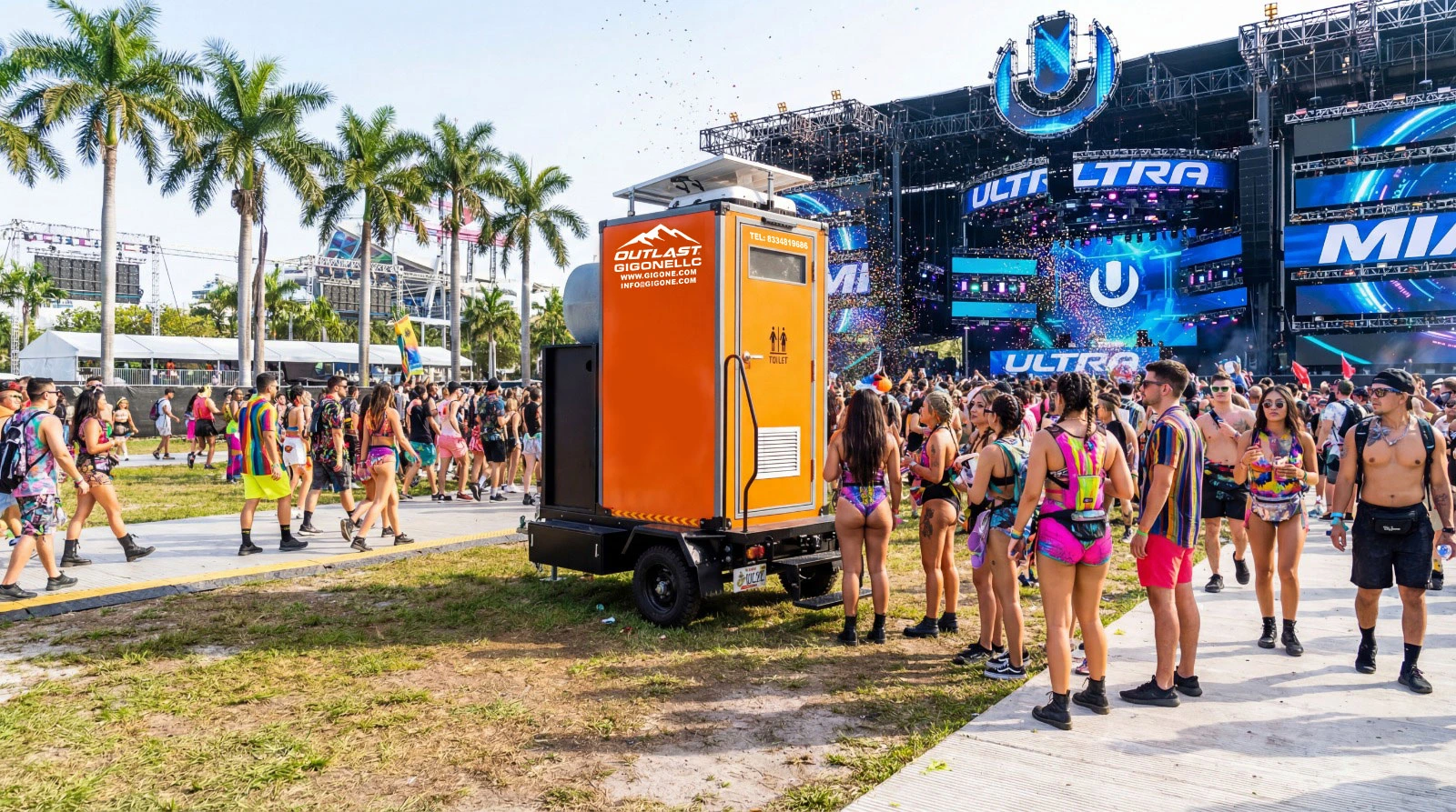 Custom-Built Mobile Restrooms,Mobile Restrooms,Gigone LLC Engineered-to-Order A System Designed Around the Project