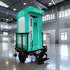 C-1P Professional Flush Portable Restroom